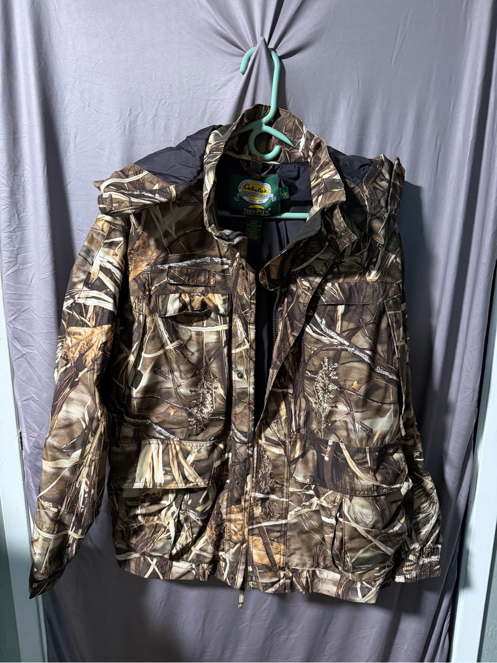 Cabela's Realtree Camouflage Jacket - Brown Camo